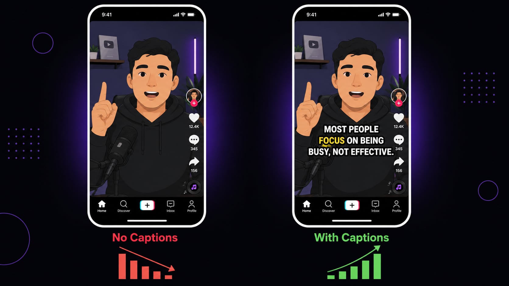 Why TikTok captions matter for reach